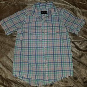 Boys Spring short sleeve button up